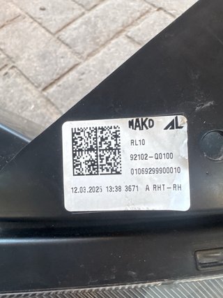 Faro Delantero Derecho Hyundai i20