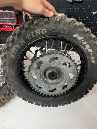 Rueda moto infantil 50cc 12 pulgadas