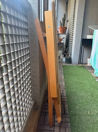 Mesa plegable de madera Roble Medidas 70cm x 70cm