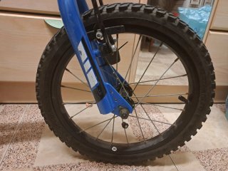 Bici infantil WST azul 16 pulgadas