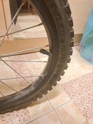 Bici infantil WST azul 16 pulgadas