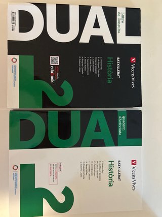 Història, 2 Batxillerat, Dual Quadern d'activitats