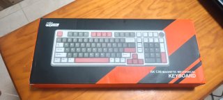 Teclado Royal Kludge C98 Gris/Rojo