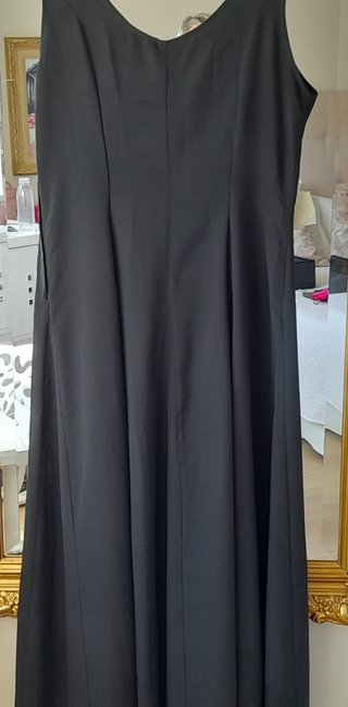 Vestido Negro Verano Flores
