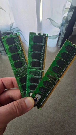 3x 1GB DDR2 533MHz Módulos de Memoria RAM