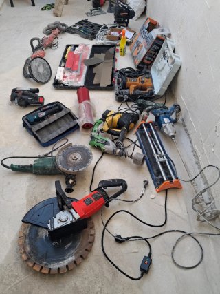 Lote Herramientas Construcción