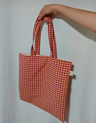 Tote Bag cuadros vichy