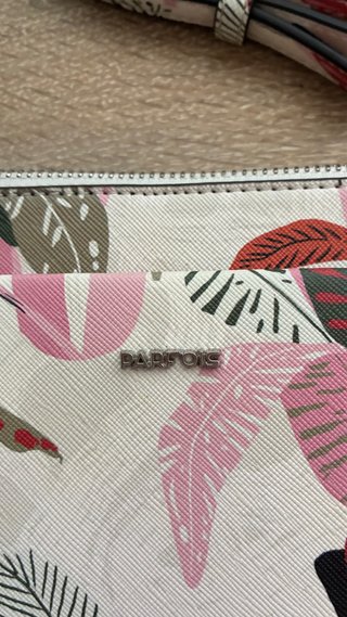 Bolso estampado tropical