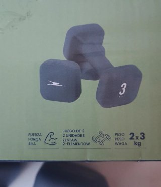 Mancuernas 3kg - Pack de 2