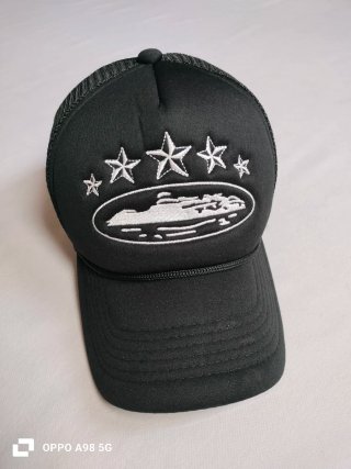 Gorra Corteiz Negra Talla Única