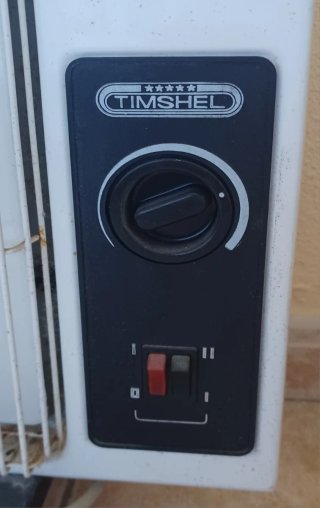 Conjunto de 3 calefactores eléctricos