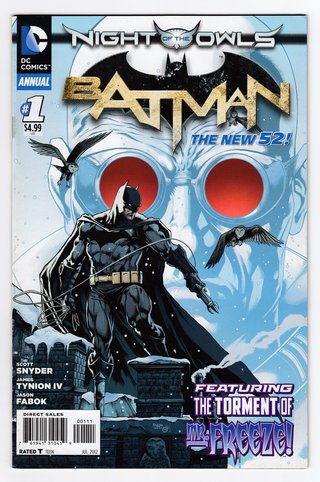 Batman The New 52 Annual 1 – DC Comics USA 2012