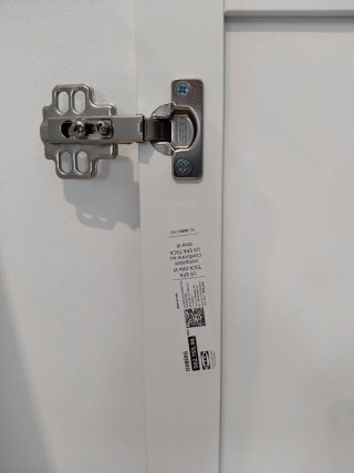 2x Puertas Madera Oxberg Ikea