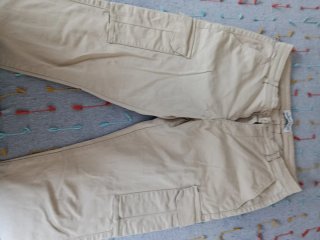 Pantalón cargo beige hombre talla 38