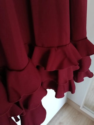 Falda flamenca ensayos volantes