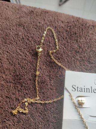 Conjunto Joyería Trébol Dorado