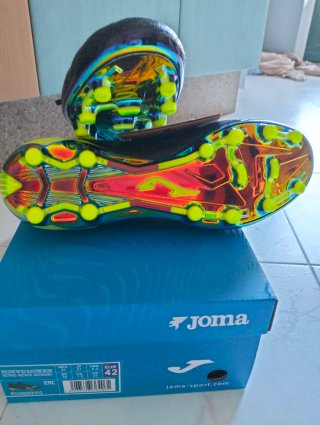 Botas de fútbol Joma Evolution Negras/Amarillas