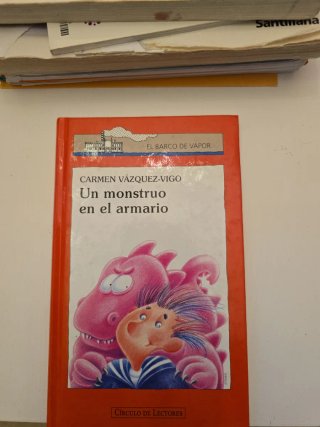 Libro Un monstruo en el armario