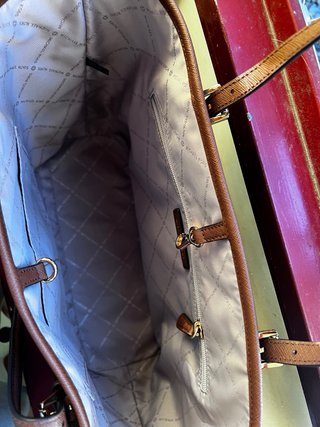 Bolso Michael Kors Grande Marrón y Dorado. No uso