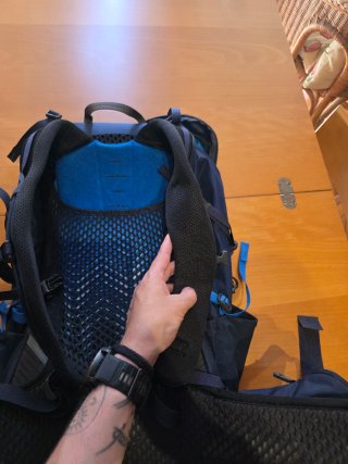 Mochila Gregory Zulu 30 azul casi nueva