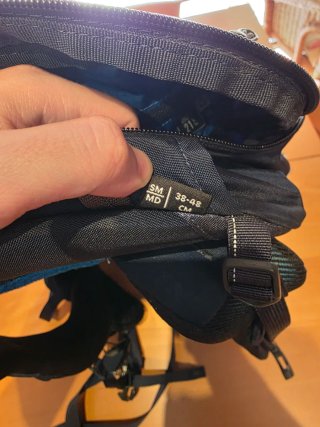Mochila Gregory Zulu 30 azul casi nueva