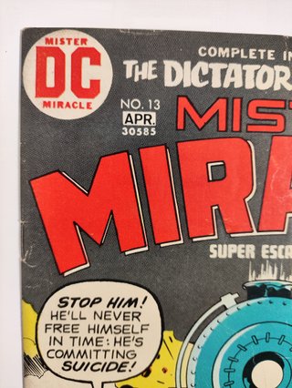 Mister Miracle 13 – DC Comics USA 1973