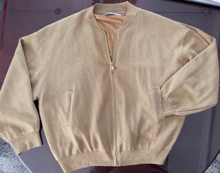 Bomber dorada Zara mujer