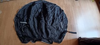 Chubasquero moto negro