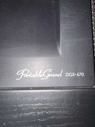 Yamaha DGX-670 Piano Digital Negro