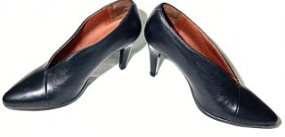 Zapatos de tacón negros para mujer