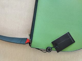 Bolso bandolera Purificación García verde