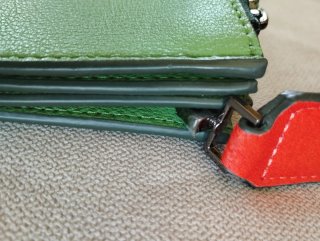 Bolso bandolera Purificación García verde