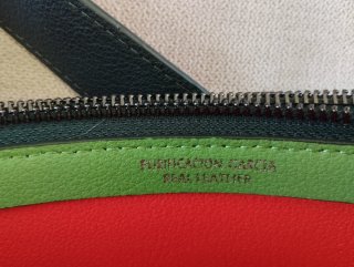 Bolso bandolera Purificación García verde