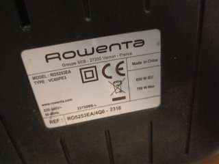 Aspiradora Rowenta Roja