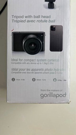 Trípode JOBY Compact Light Kit IMPECABLE