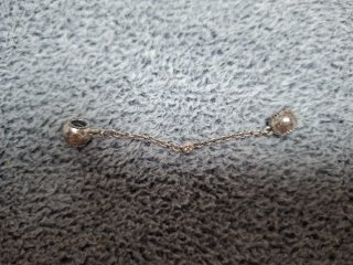 Varios charms Pandora plata y verde