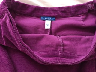 Conjunto 2 faldas pantalón corduroy