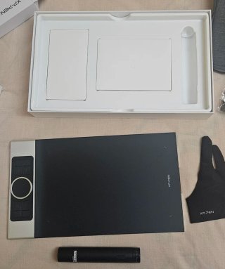 XP-PEN Deco Pro MW Tableta Gráfica+Funda+Guantes