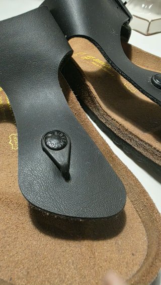 Sandalias Birkenstock Gizeh Negras Talla 45