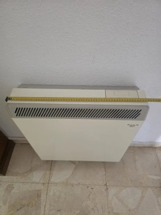 7 Radiadores Eléctricos Beige con ladrillos reflec