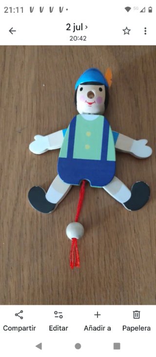 Marioneta de madera