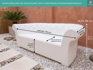 Sofá de exterior + funda Maisons du Monde