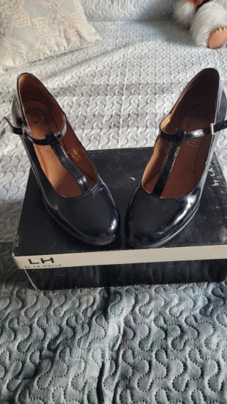 Zapatos de salón charol La Halle negros