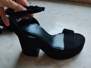 Sandalias plataforma Bershka talla 37