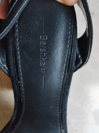 Sandalias plataforma Bershka talla 37