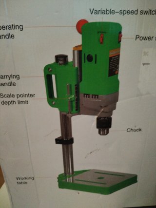 Mini taladro de banco