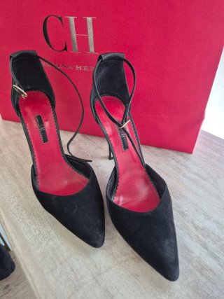 Zapatos de tacón Carolina Herrera negros