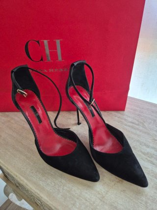 Zapatos de tacón Carolina Herrera negros