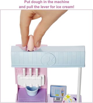 NUEVO!! Barbie Juego de Heladería con Muñeca