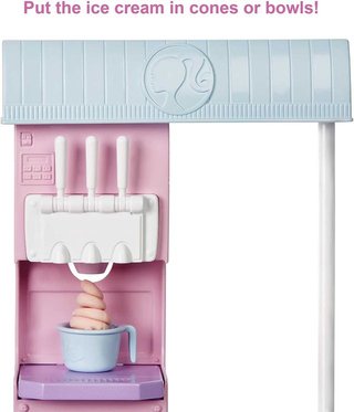 NUEVO!! Barbie Juego de Heladería con Muñeca